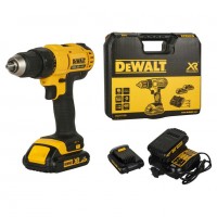 Аккумуляторная дрель-шуруповерт DeWALT "XR" 18V Li-ion DCD771S2