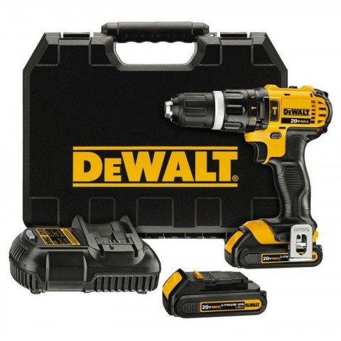 Аккумуляторная ударная дрель-шуруповёрт DeWALT DCD785C2