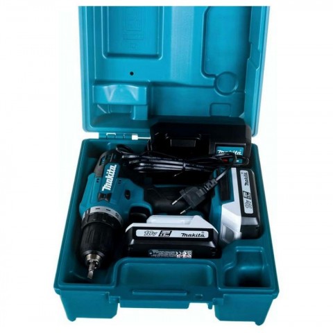 Аккумуляторная дрель-шуруповерт Makita DF488DWE