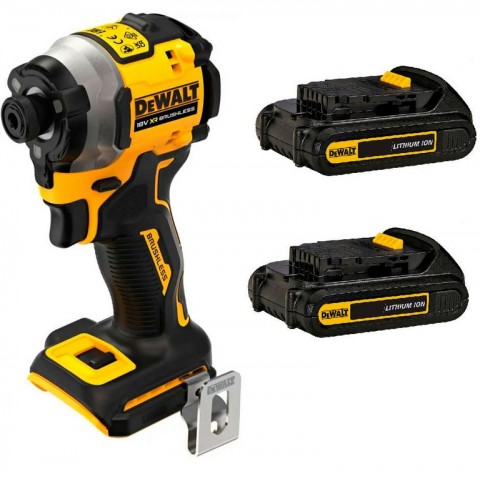 Аккумуляторный импульсный шуруповерт DeWalt DCF850D2T