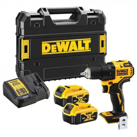 Дрель-шуруповерт бесщёточный аккумуляторный DeWALT DCD708P2T