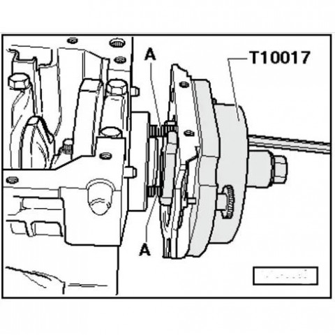 Приспособление для установки сальника коленвала VAG, VW 1.4/1.6 16V