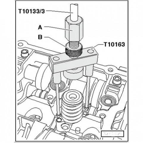 Съемник форсунок VW-Audi TDI PD