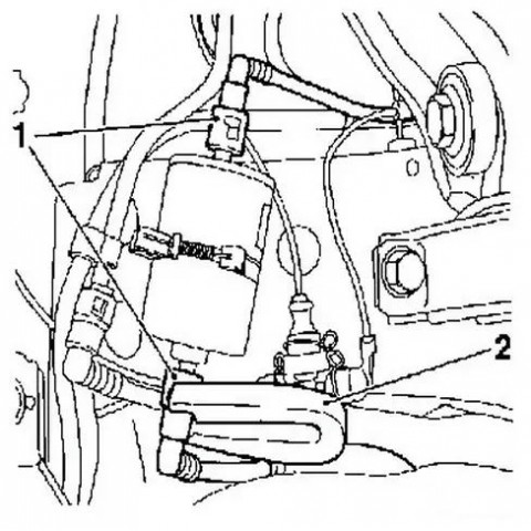 Съемник коннектора топливного фильтра (BENZ, MAZDA, VW, AUDI, OPEL, FIAT, GM)