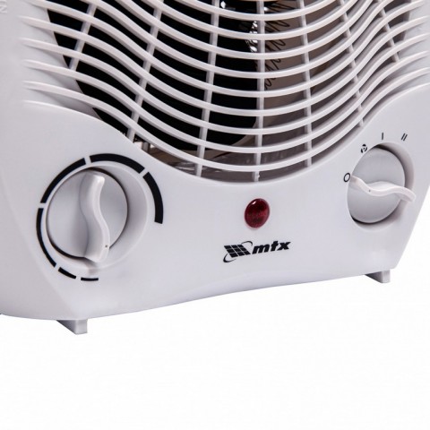 Тепловентилятор электрический, спиральный FHS-2000, 3 режима, вентилятор, нагрев 1000/2000 Вт MTX