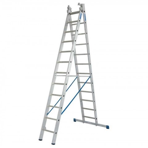 Трехсекционная универсальная лестница KRAUSE "STABILO" Professional 3х12 133700
