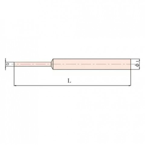 Выколотка прямая искробезопасная 16х200 мм