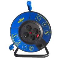 Удлинитель на катушке Mateus MS12205 (10m, CCA 3x2,5)