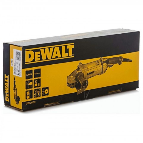 Сетевая углошлифовальная машина DeWALT 230мм DWE4559-QS
