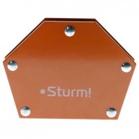 Угольник магнитный универсальный для сварки Sturm! 30-135° 25кг 6014-4-25