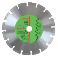 Диск отрезной алмазный универсальный D180x22.2мм CROWN CTDDP0004