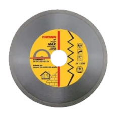 Диск алмазный сплошной D110x22,2мм CROWN CTDDP0038