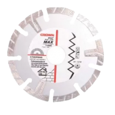Диск отрезной алмазный сегментный D230x22.2мм CROWN CTDDP0053