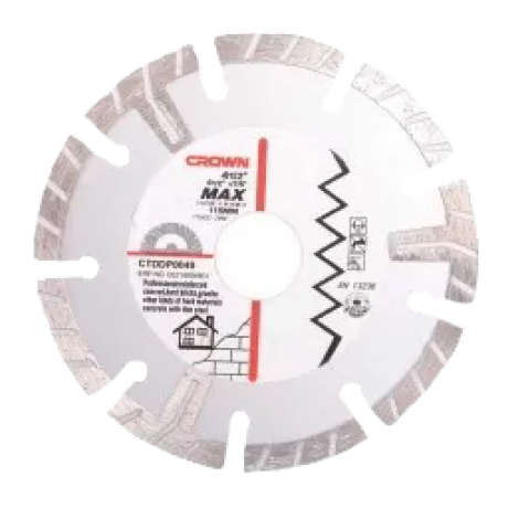 Диск отрезной алмазный сегментный D230x22.2мм CROWN CTDDP0053