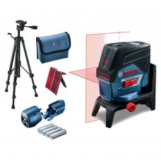 Лазерный комбинированный нивелир Bosch GCL 2-50 C Professional + крепление RM2 + штатив BT 150 + вкладка для L-boxx 0601066G02