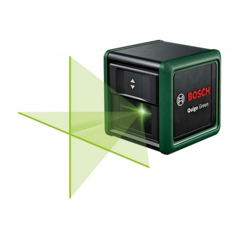 Лазерный линейный нивелир Bosch Quigo Green + зажим MM2 0603663C02