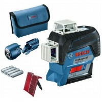 Лазерный линейный нивелир Bosch GLL 3-80 C Professional + вкладка для L-boxx 0601063R00