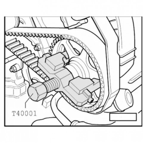 Набор для демонтажа шкивов c распредвала VW AUDI
