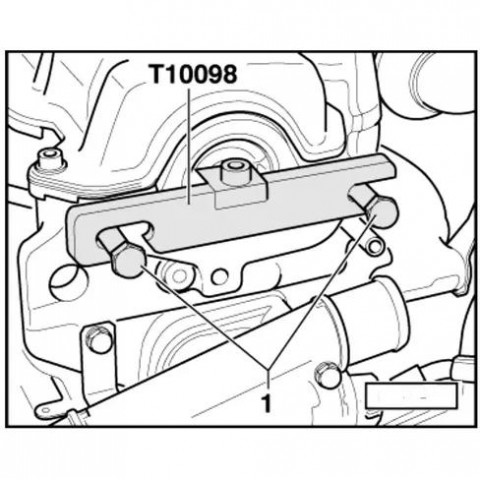Фиксатор распредвала 1,9TDi/SDi VAG