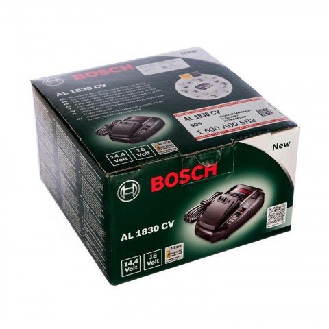 Зарядное устройство Bosch AL 1830CV 14.4-18V 3.0А Li-ion 1600A005B3
